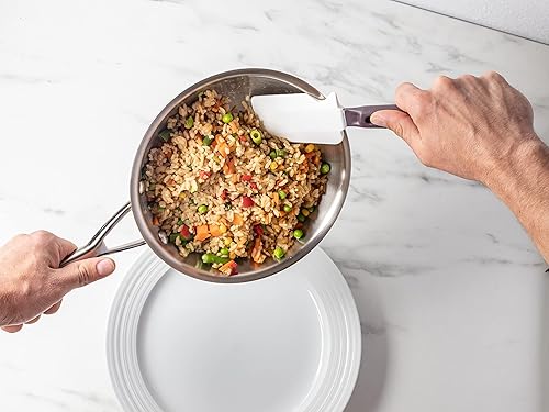 Miniatura 8 de Mercer Culinary Espátulas de silicona resistentes al calor de 10 y 14 pulgadas, paquete de 2