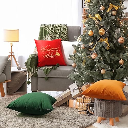 Miniatura 2 de Coddsmz Paquete de 10 fundas de almohada decorativas 100% algodón, fundas de cojín cuadradas, fundas de almohada sólidas para el hogar, cama, sofá,