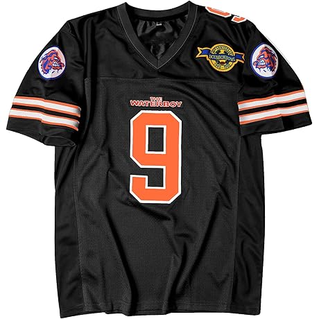 90s The Waterboy Bobby Boucher #9 Football Jersey for Lady