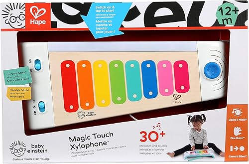 Miniatura 8 de Baby Einstein Magic Touch Xilófono Juguete musical de madera con luces, a partir de 12 meses (paquete de 2)
