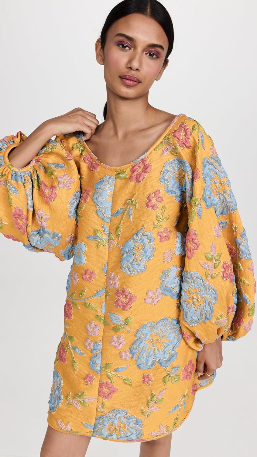 Arianne Elmy Women's Yellow Good Luck Dress - Image 2