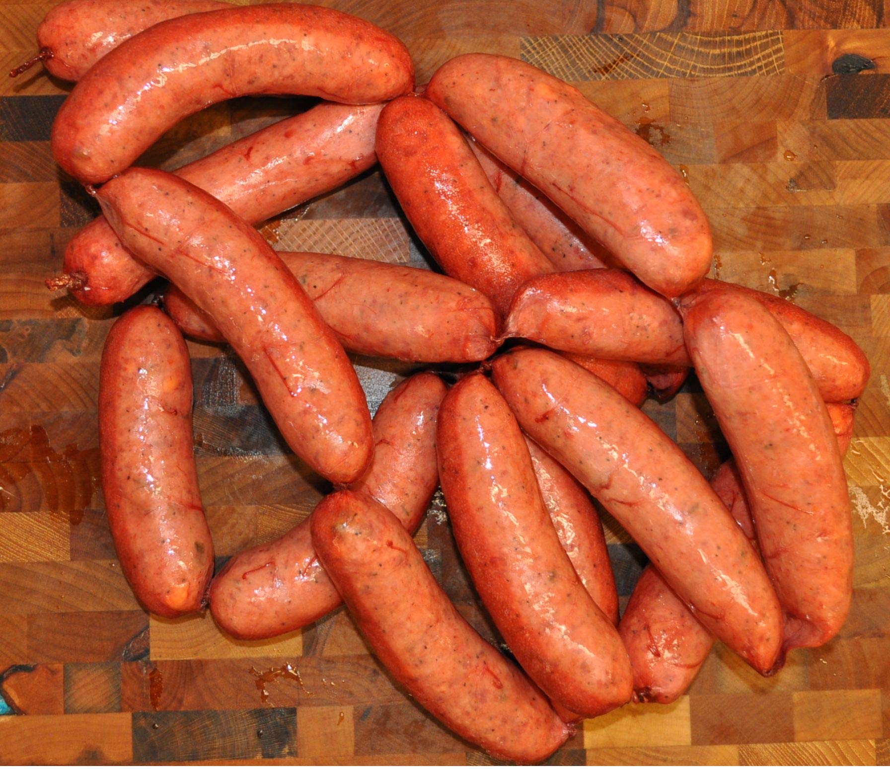 Syracuse Smoked Jalapeno and Cheese Sauage Link by Syracuse Sausage – 3.2 ounce, Pack of 2
