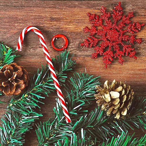 Miniatura 7 de Whaline 25 piezas de conos de pino de Navidad de 1.6 a 2.4 pulgadas con cuerda, piñas rústicas naturales a granel adornos para manualidades para