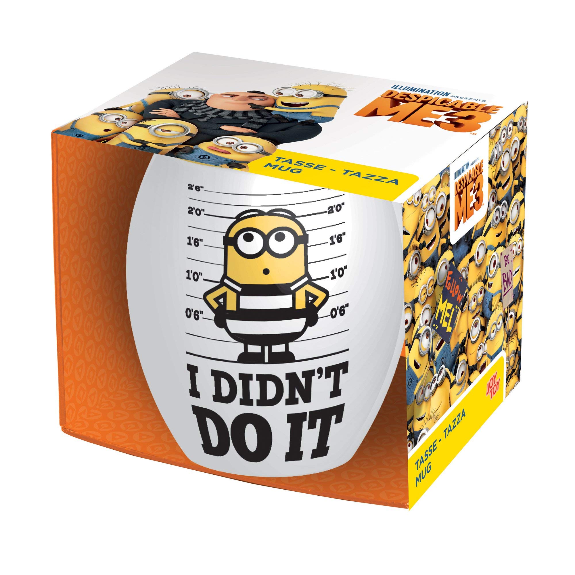 Joy Toy "Despicable Me 3 - Prison Ceramic Cup, Multi-Colour, 532 ml