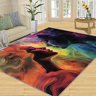 Abstract Area Rug, Sexy Girl Rug & Home Decor, Abstract Woman Rugs for L...