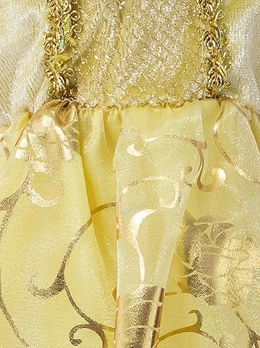 Miniatura 4 de Pequeñas Aventuras Princesas vestidas a juego Disfraz para muñecas (Varias de princesas disponibles), Amarillo (Yellow Beauty)