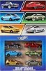Hot Wheels 1:64 scale metal toy cars, set of 6 European vehicles with special decorations Styles may vary, JBY79