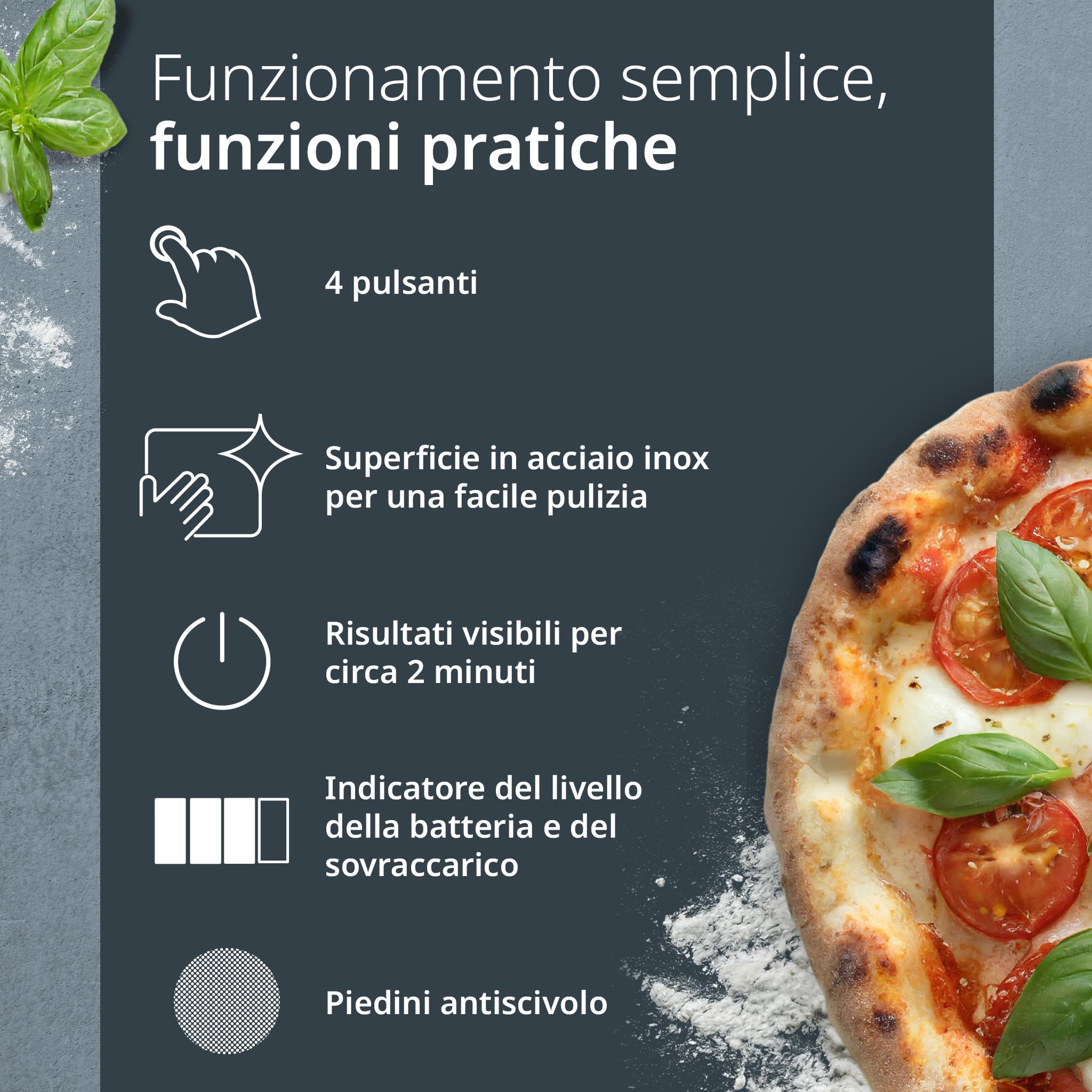 ADE Bilancia da cucina digitale con 2 piattaforme 5kg/1g & 500g/0,1g | bilancia a precisione accurata fino a 0,1 g | bilancia fine per la cucina | capacità 5 kg