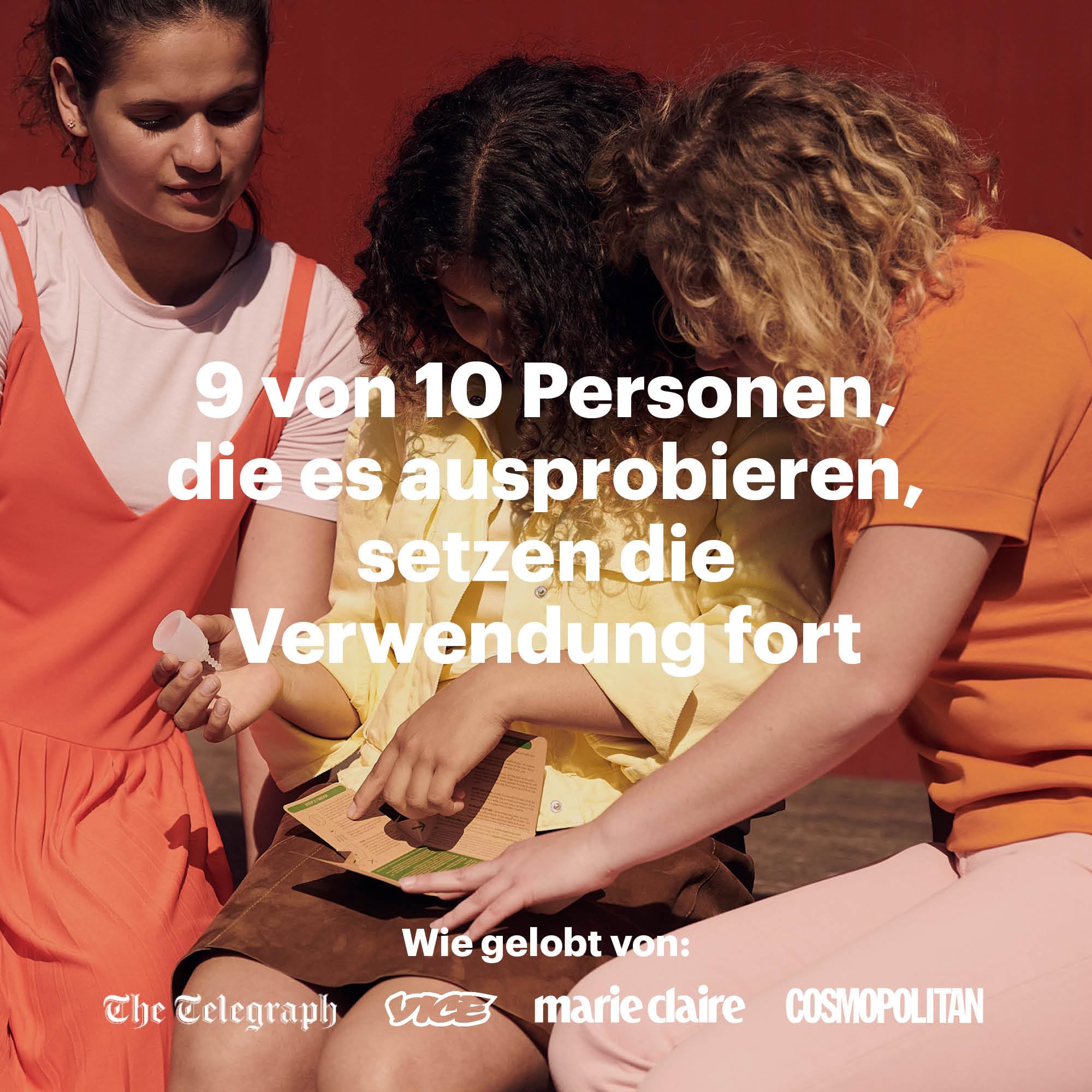 AllMatters Menstruationstasse (ehemals OrganiCup) - Größe A - für Alle, die Noch Nicht Vaginal Entbunden Haben - Weiches und Angenehmes Medizinisches Silikon