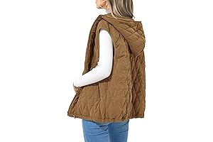 PRETTYGARDEN Women's Sleeveless Hooded Vest: Stay Warm and Stylish