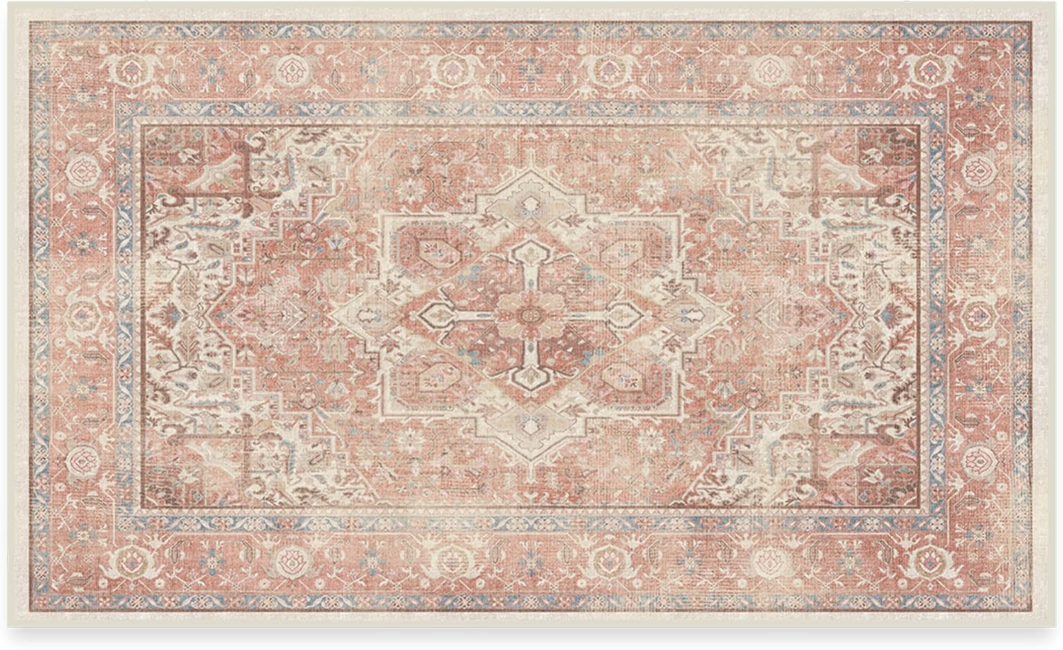 RUGGABLE Kamran Washable Rug Perfect Washable Area Rug