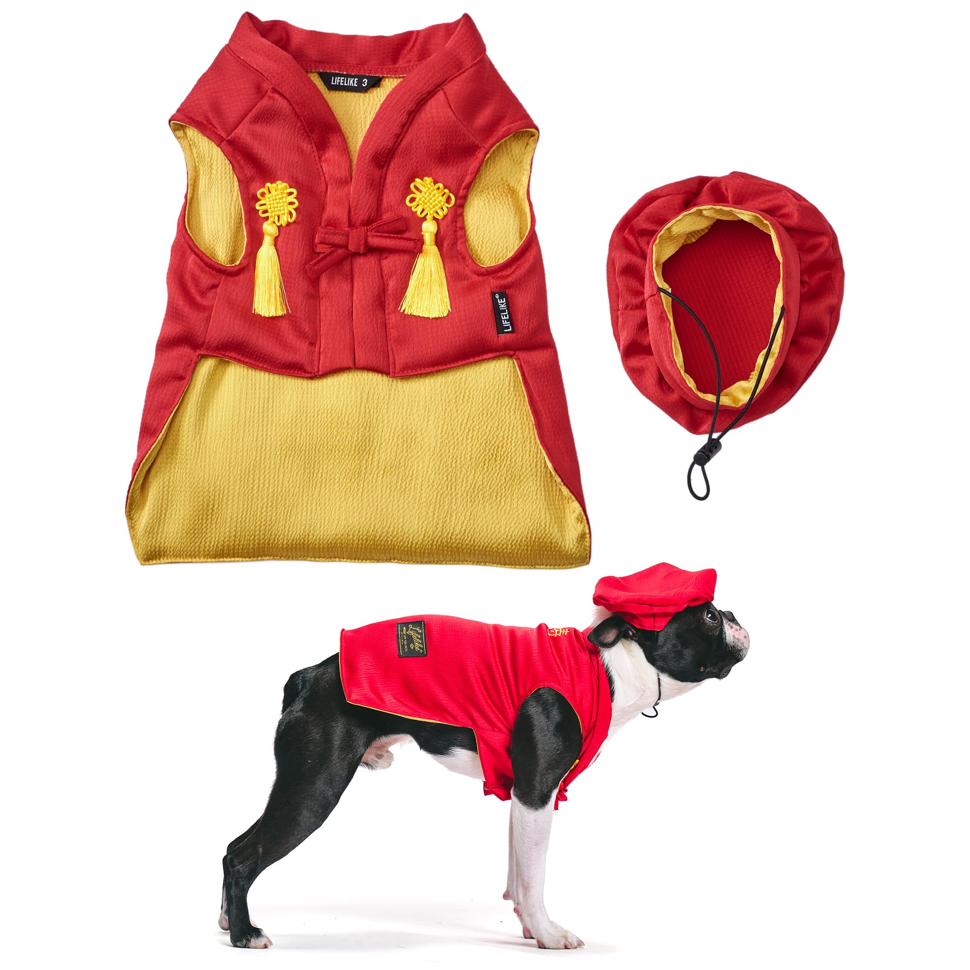 犬服　ここちゃん様　ご確認 Amazon | 【LIFELIKE公式】還暦お祝いセット 還暦祝い ちゃんちゃんこ
