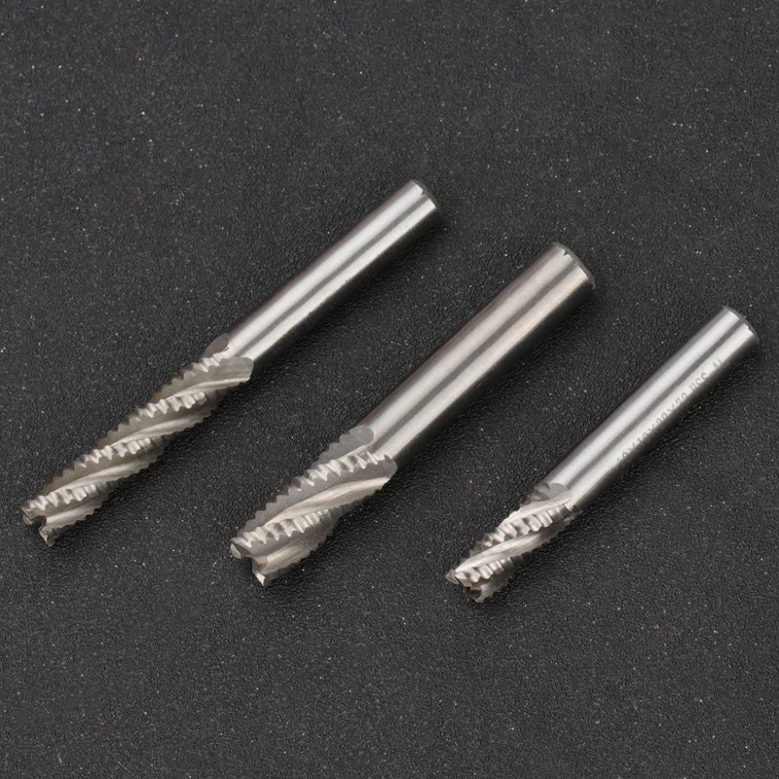 Fresa HSS, 4 Flautas, Máquina Herramienta CNC, Broca De Enrutador, Herramienta De Fresado De Metal,18x16x63x123mm