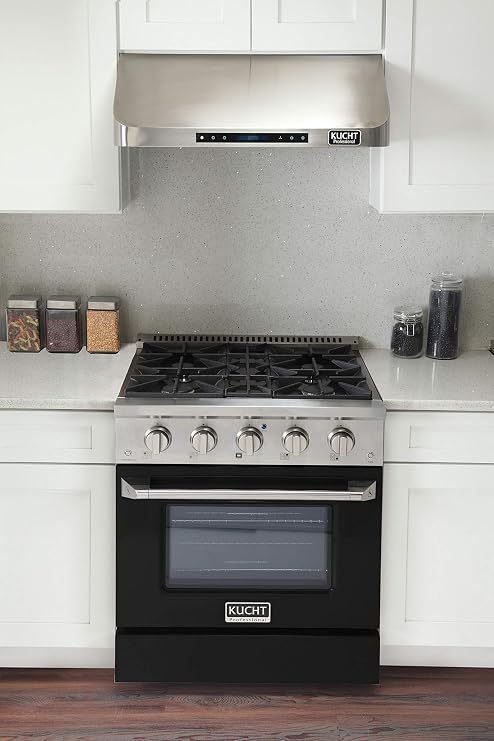 Kucht KNG301-K Gas Range, Black