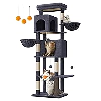 Feandrea Albero per Gatti Grande, Torre Tiragraffi Alto 175 cm