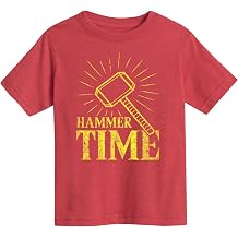 Instant Message - Hammer Time Thor - Toddler Short Sleeve T-Shirt