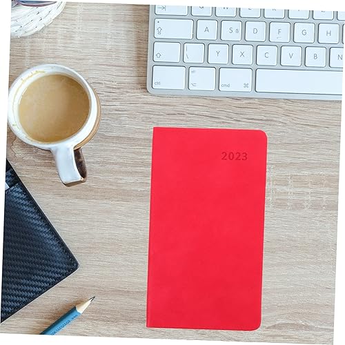 Miniatura 2 de STOBOK Cuaderno de trabajo eficaz agenda portátil para hacer libros bloc de notas horario de grabación de oficina organizador semanal de notas para