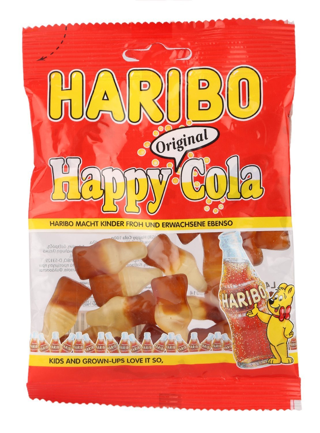 Haribo Happy Cola Candy, 100g (B00P8UKF7U) Amazon Price History, Amazon Price Tracker