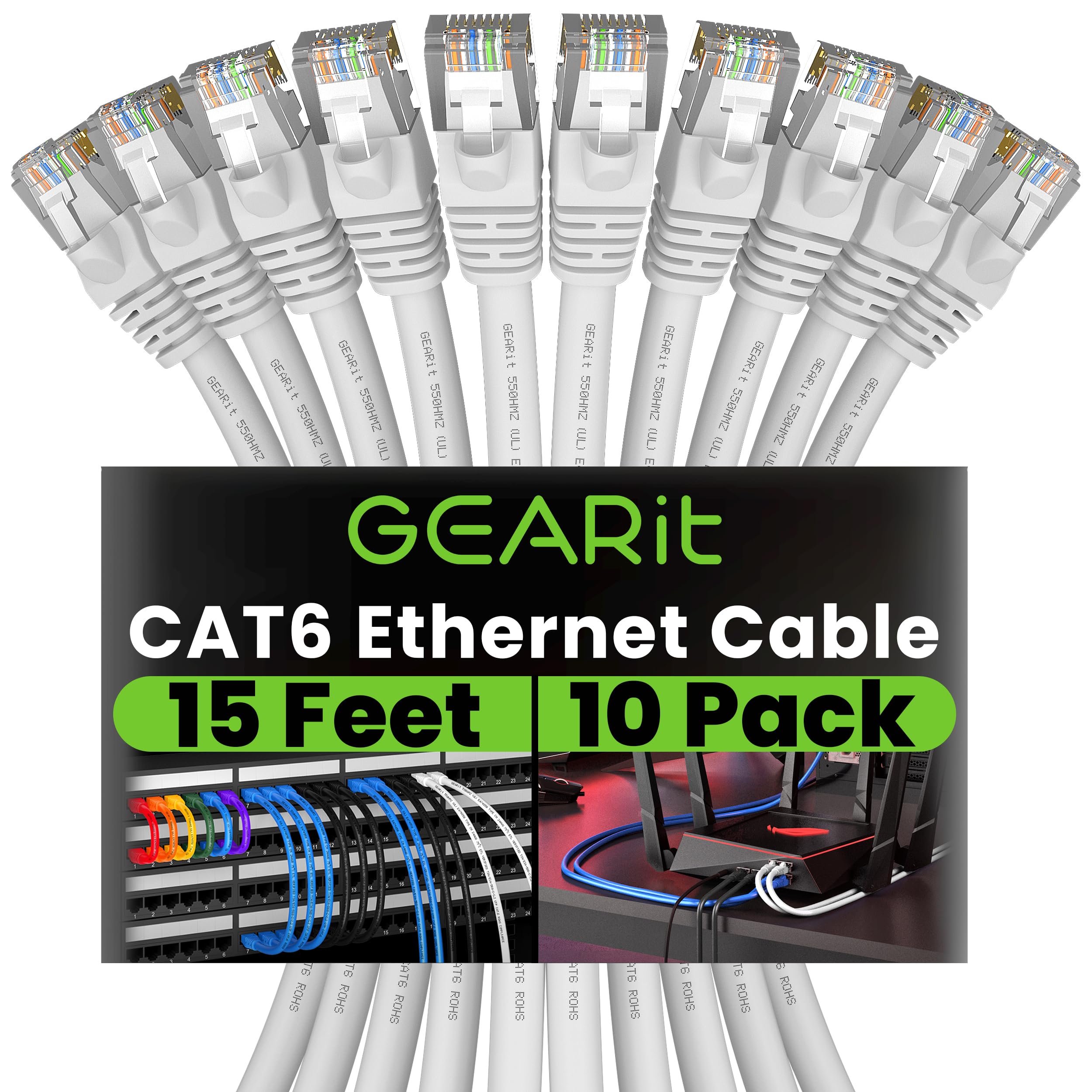 RJ45 Cat.5E Shielded Plug Solid 50 Micron 100pk