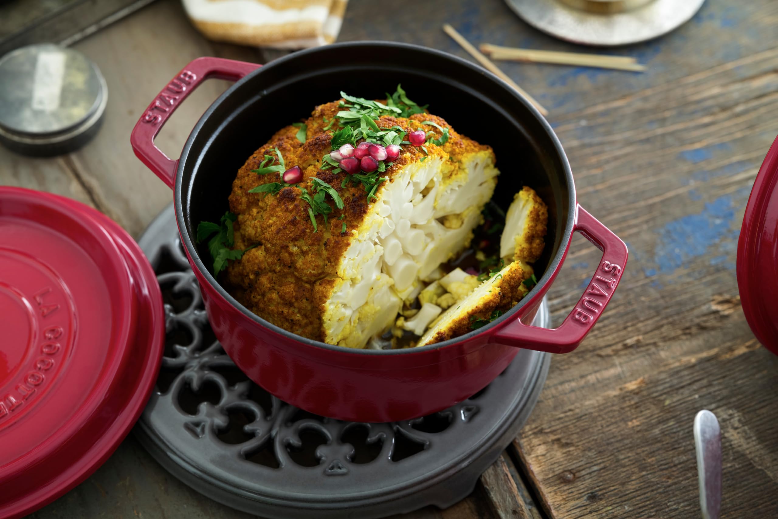 Amazon.co.jp: staub ストウブ 「 ピコ ココット ラウンド チェリー  