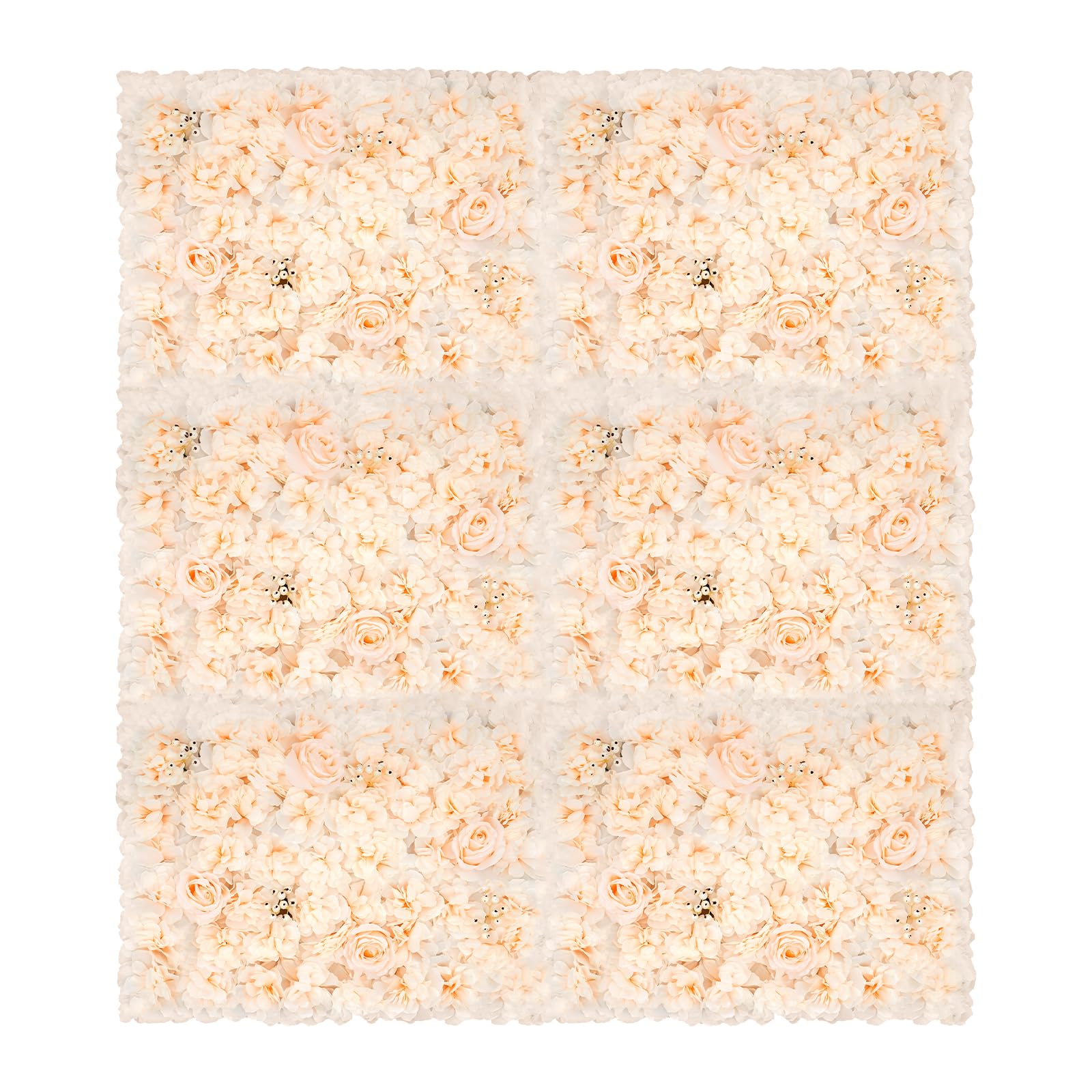 Panneaux muraux de 60 x 40 cm lot de 6 décoration murale mariage fête anniversaire