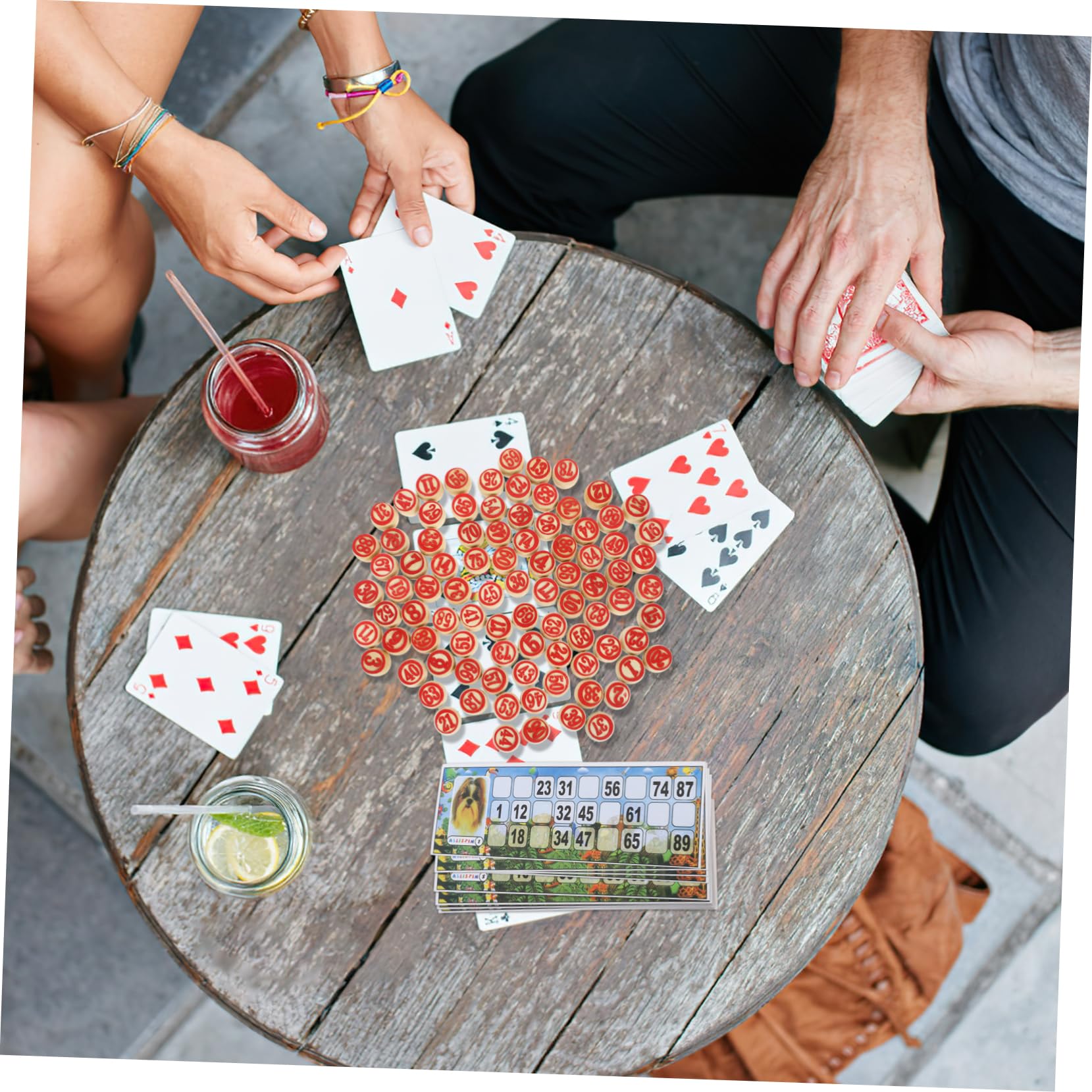 Gioco Numerico in Legno Set 1 Lotto Russo per Adulti