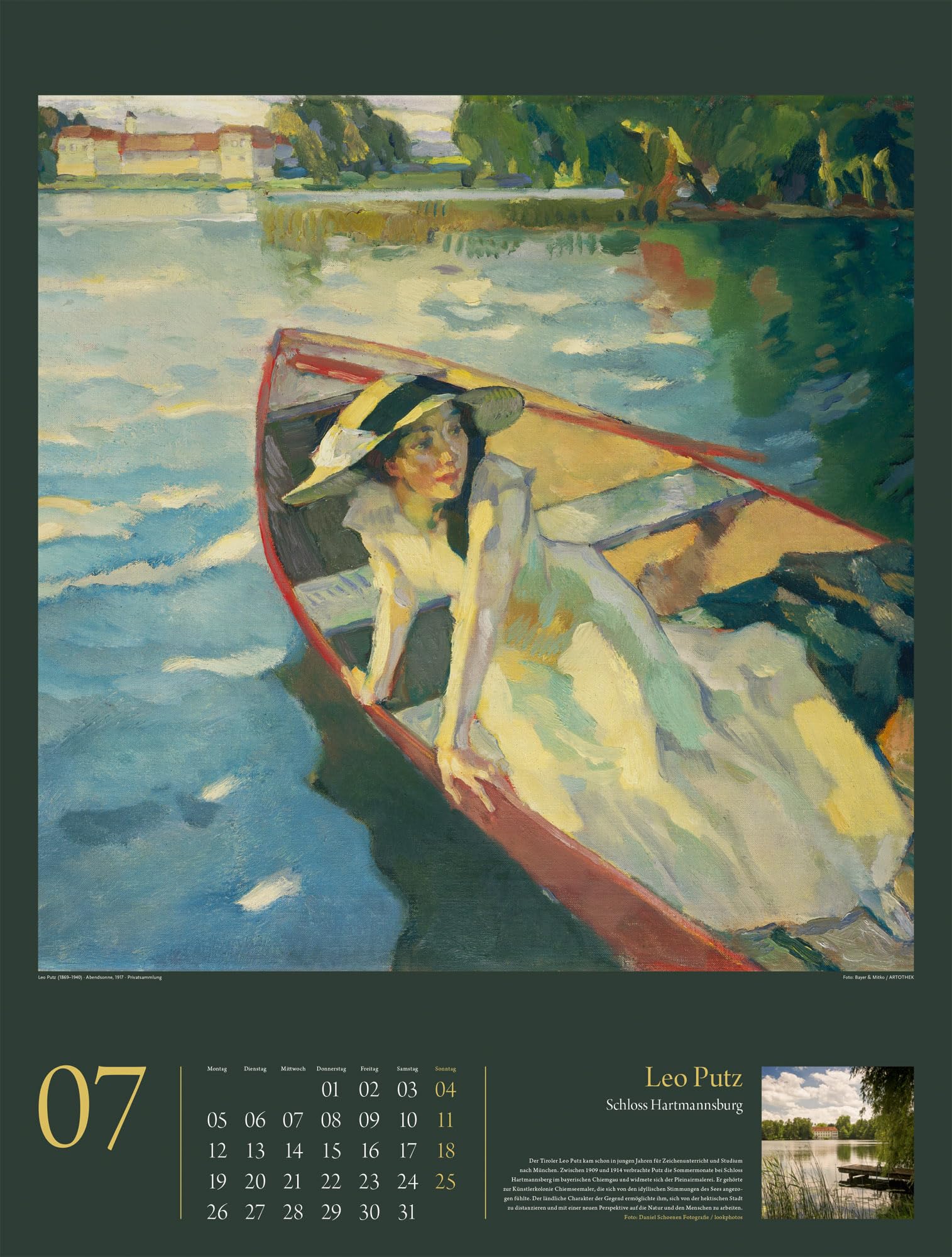 KunstGeschichten Kalender 2027 | Meisterwerke und die Orte ihrer Inspiration: Informativer Kunstkalender im großen Hochformat (50x66 cm) | Mit Texten