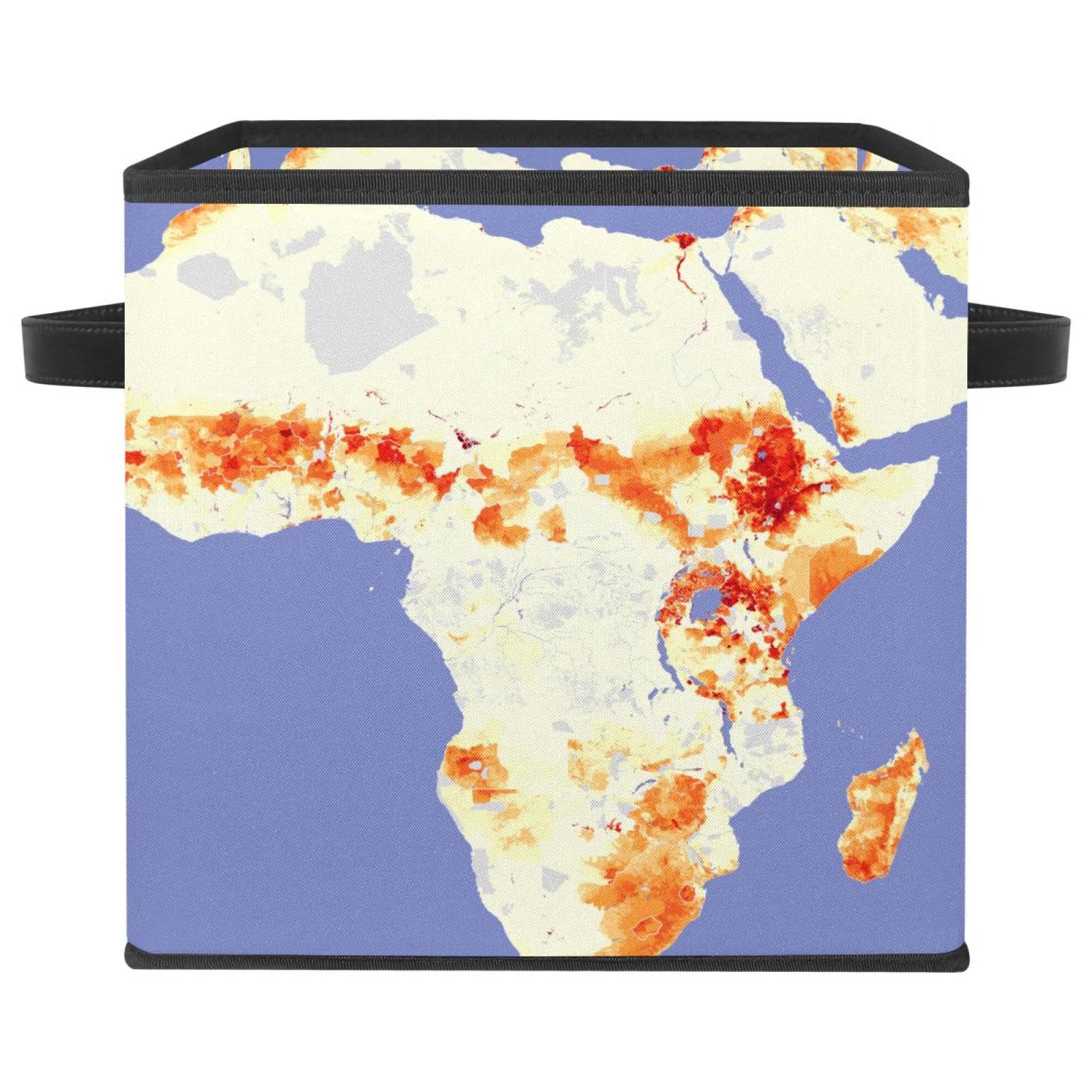Organiseur en tissu motif Afrique : rangez vos livres et sublimez votre salon