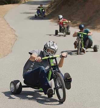 Razor DXT Drift Trike Yellow, One Size