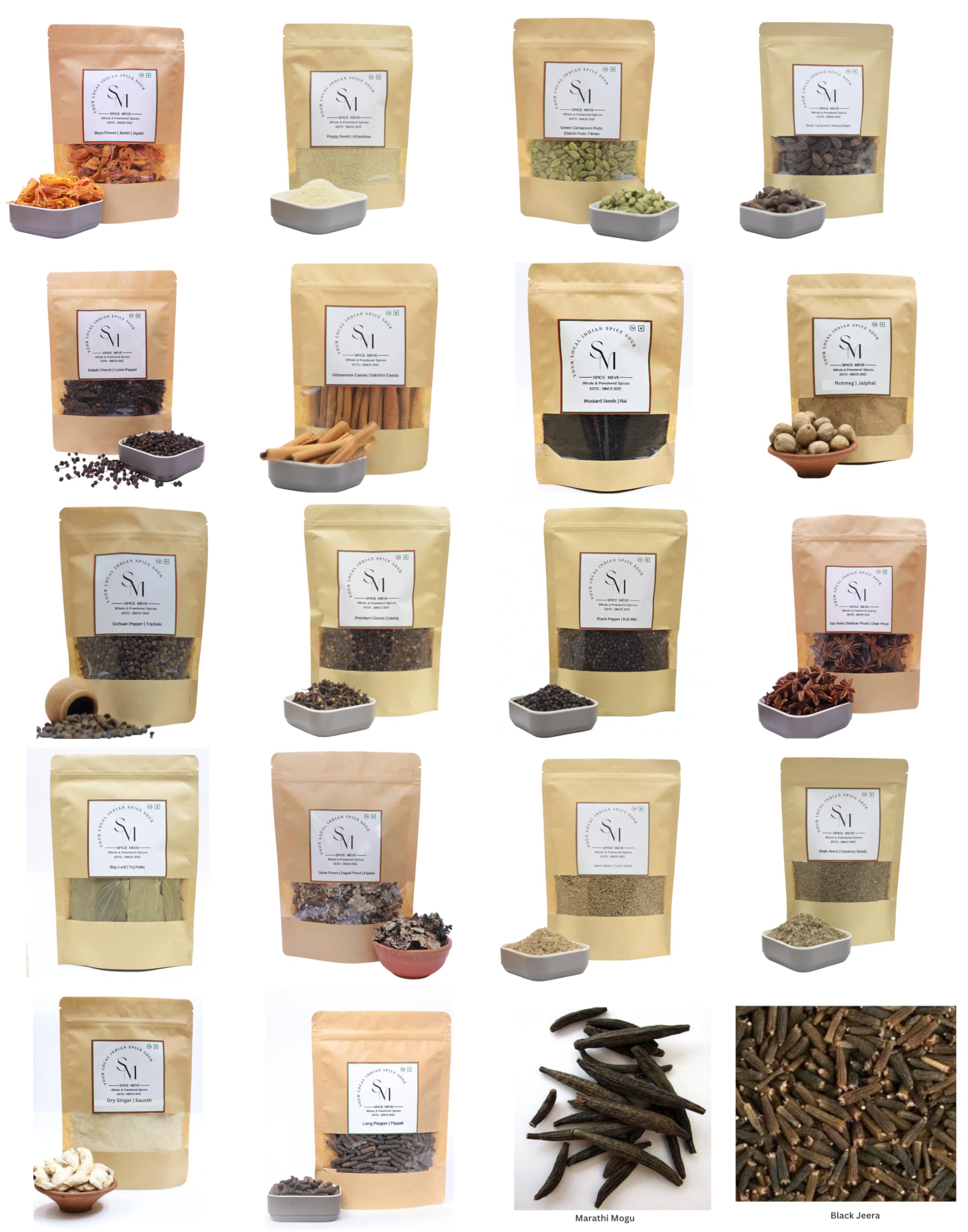 Spice Meve - Your Local Indian Spice Souk - Whole & Powdered Spices Sabut Garam Masala|Whole Spices Mix|Khade Garam Masala|Natural&Impurities-Free|Traditional Whole Indian Spices(550G) (B0D87P8TZL) Amazon Price History, Amazon Price Tracker