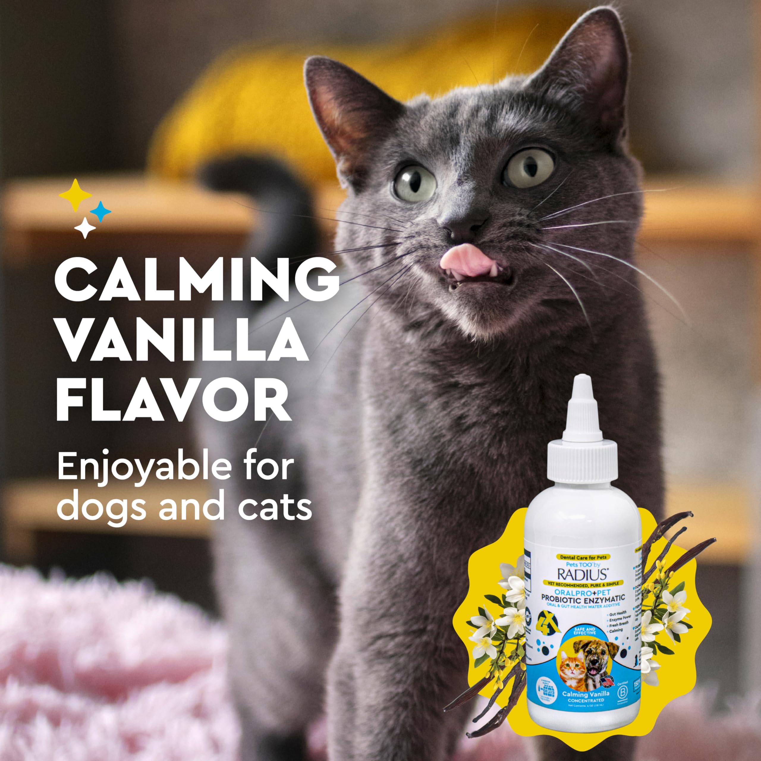 RADIUS OralPro+ Pet Probiotic Dental Water Additive (Enzymatic) - image 6