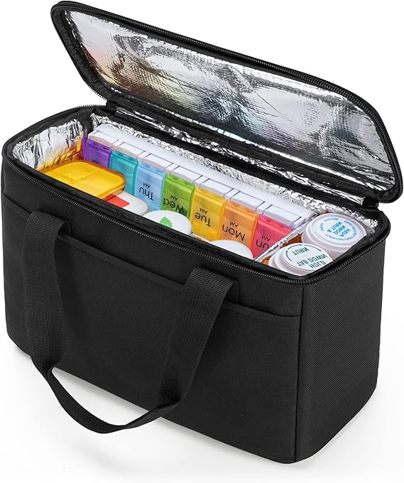 Insulated Bag for GLP-1 Medication Storage