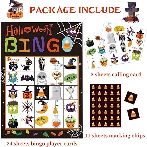 Miniatura 2 de Funnlot - Juego de bingo para fiesta de Pascua para niños, para 24 jugadores, suministros para fiestas de Pascua, actividades para el aula y la