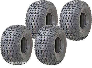 Free Country Set 4 ATV tires 22X11-8 22x11x8 4PR Dimple Knobby D929 10352