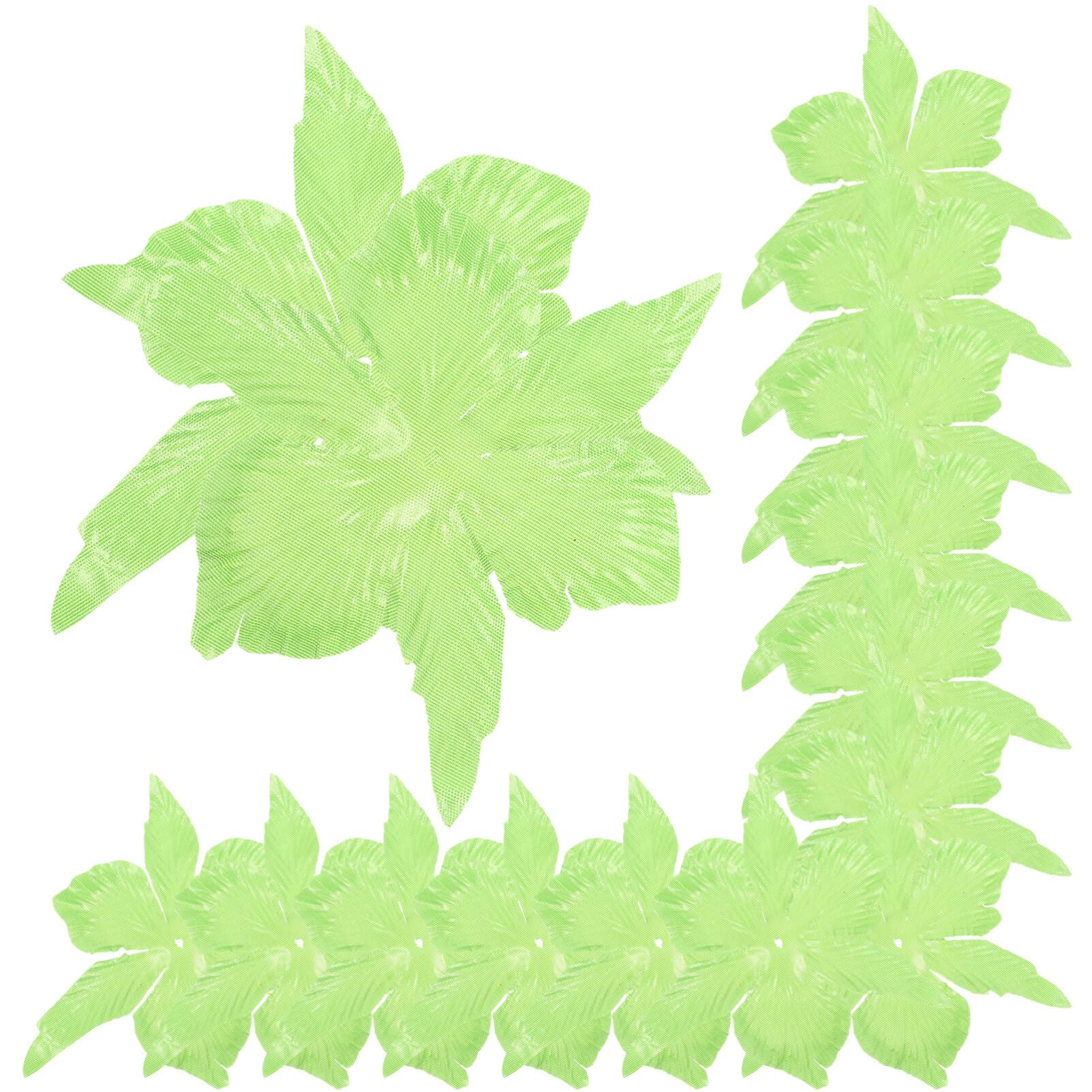 GenericGeneric 50pcs Artificial Flower Calyxes Flower Sepals Fabric Green Torus Sepal Calyx Fruit Stem Fake Rose Flower Leaves for Wedding Bouquet Flower Arrangement