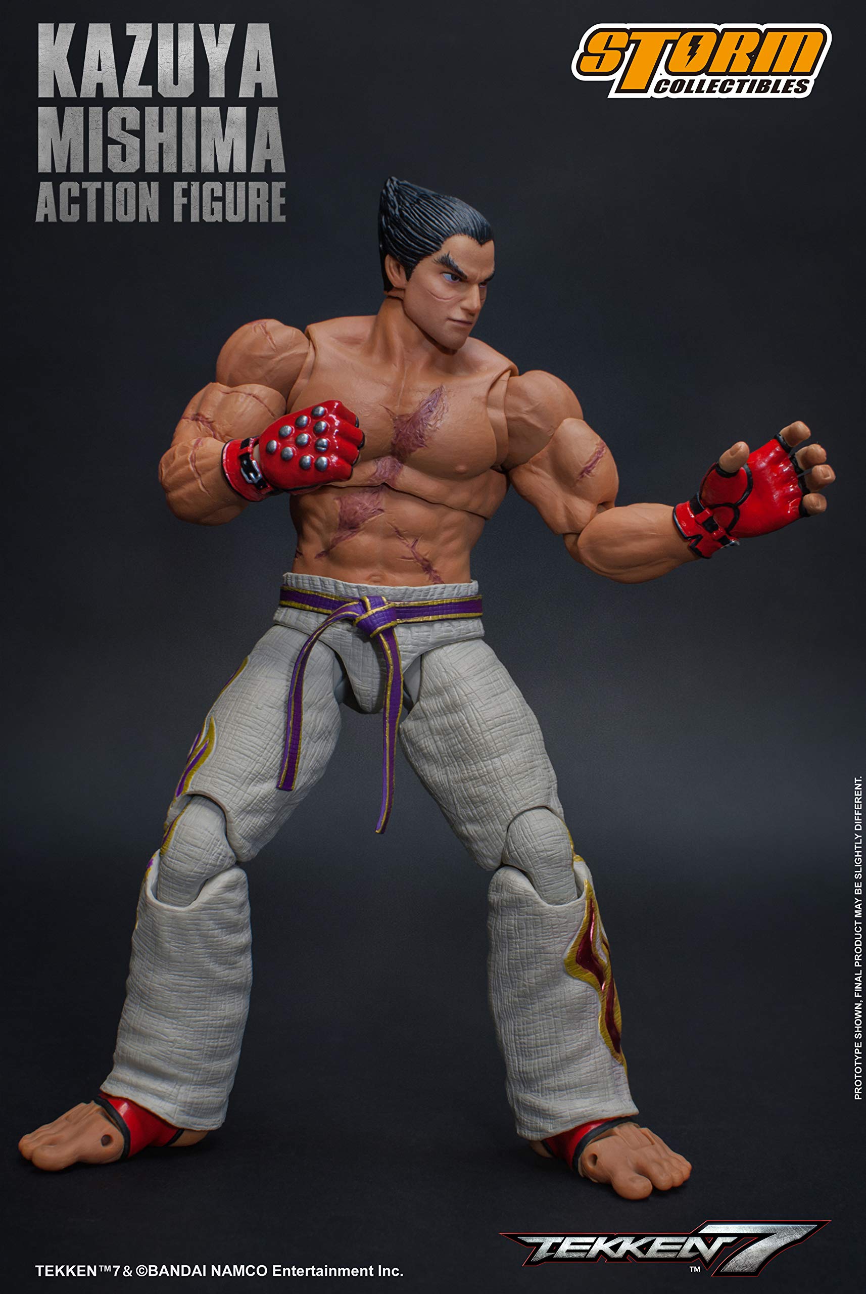 Amazon.com: Storm Collectibles Tekken 7 Kazuya Mishima 1:12 Scale