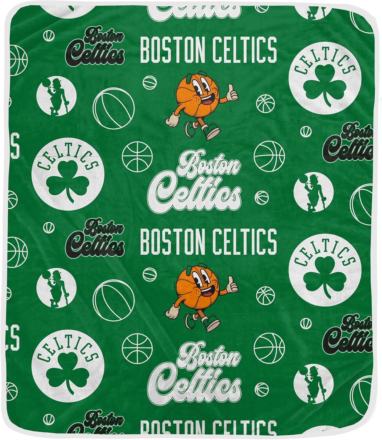 NBA Retro Mascot Repeat Ultra Cozy Blanket