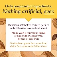 Vista 3 de Simple Mills: Barras de harina de almendra con sabor a pan de banana blandas horneadas, 5.99 OZ