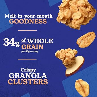 Kellogg's Extra Toasted Almond Granola 11oz | Whole Grain, On-the-Go Snacks