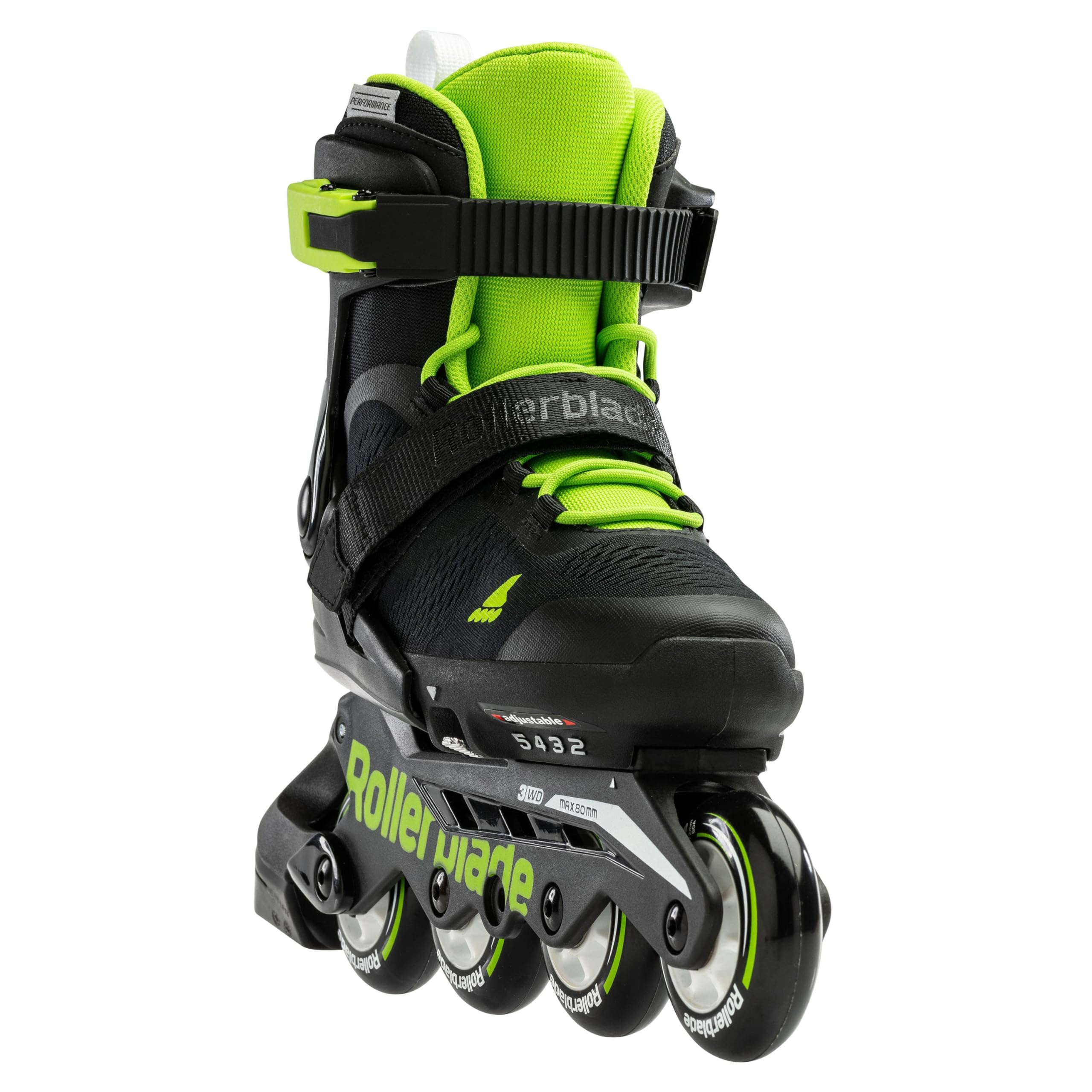 Rollerblade Patines en línea Microblade para niños, Azul Noche/Naranja, en Diferentes tamaños
