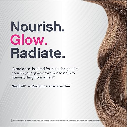 Miniatura 6 de NeoCell Biotin Complex Hair Skin & Nails  90 cápsulas  con péptidos de queratina bioactivos y ácido alfa lipoico  Fórmula con infusión de resplandor