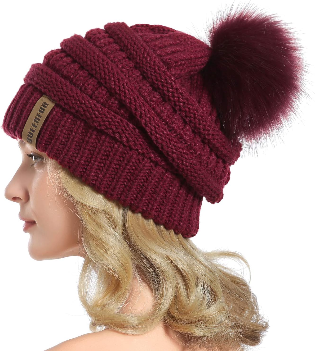 QUEENFURwomens Beanie Beanie