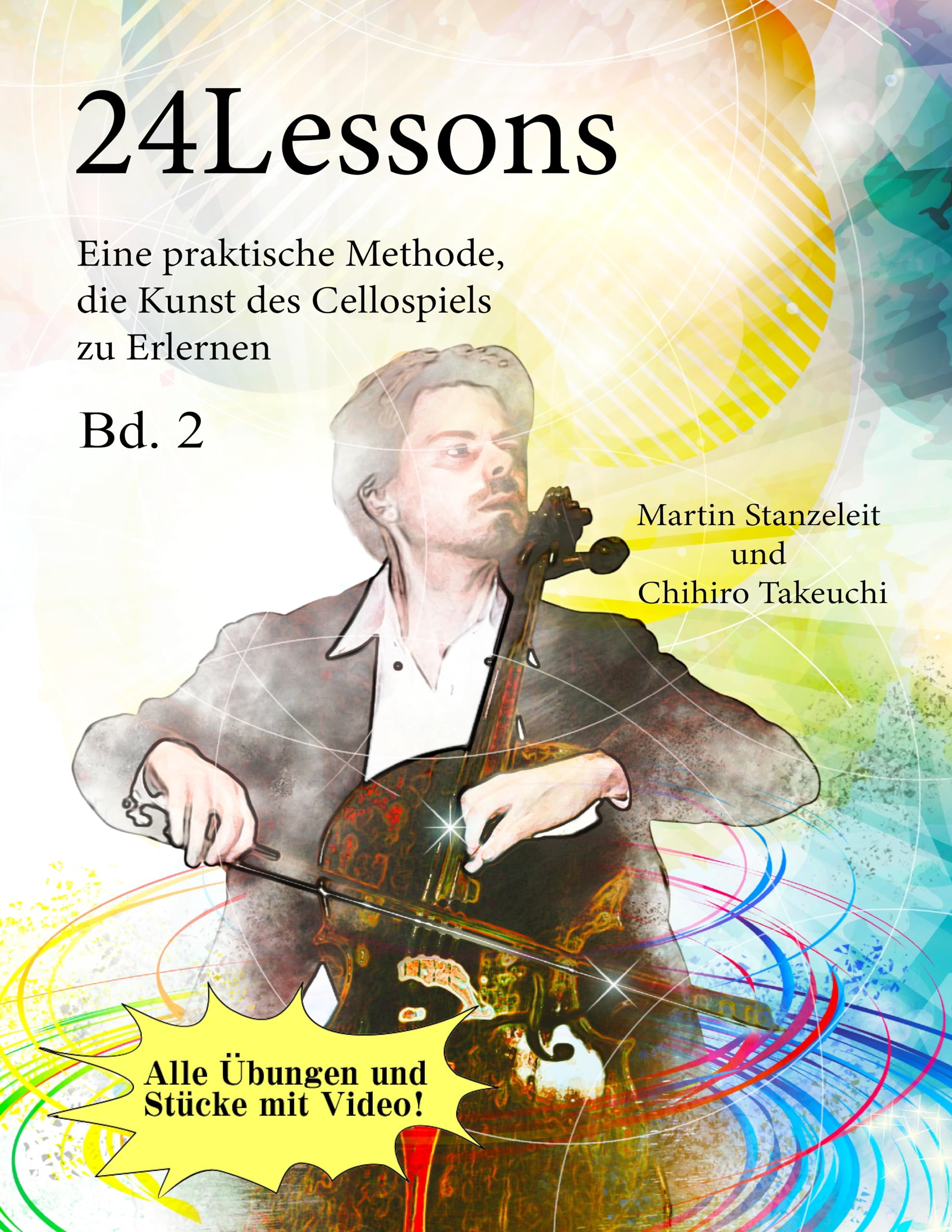 Livre violoncelle 24 Lessons Bd.2 pour perfectionner sa technique de jeu à la maison