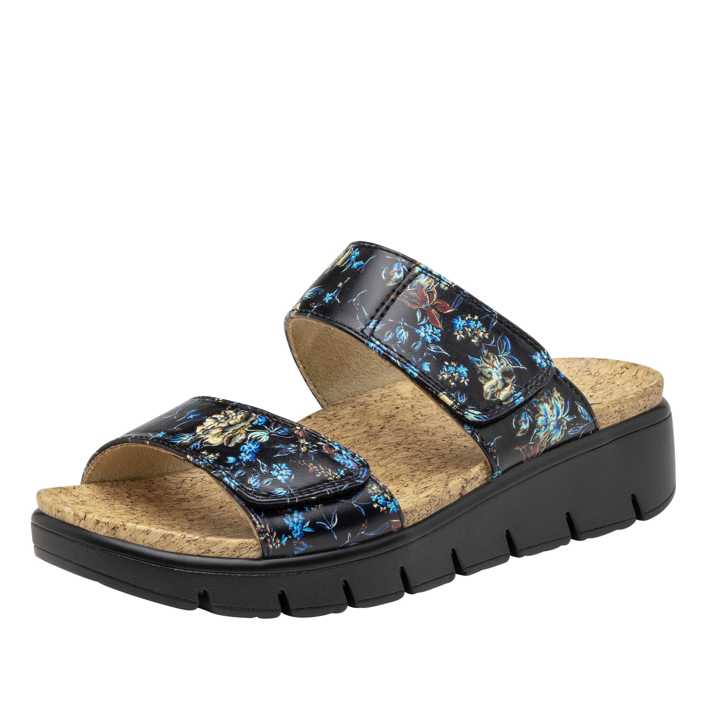 Alegria Rubie Womens Sandal 39 M EU BlueFloral