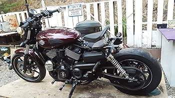 Amazon | バイクシート ソロシート 衝撃吸収 合成皮革
