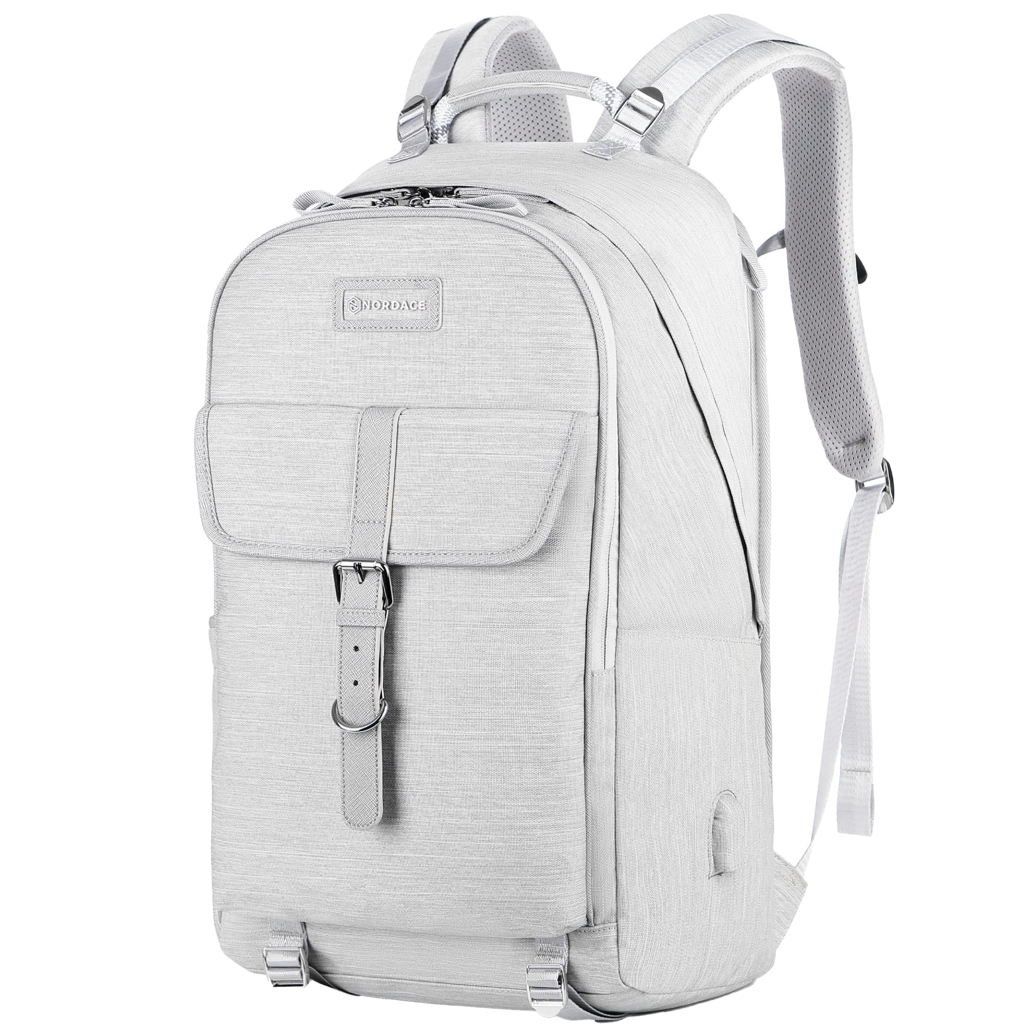 Nordace Comino Travelpack Backpack with USB Charging Port, Water Resistant - Extra Spacious Laptop Backpack for Travel, Backpacking and Everyday