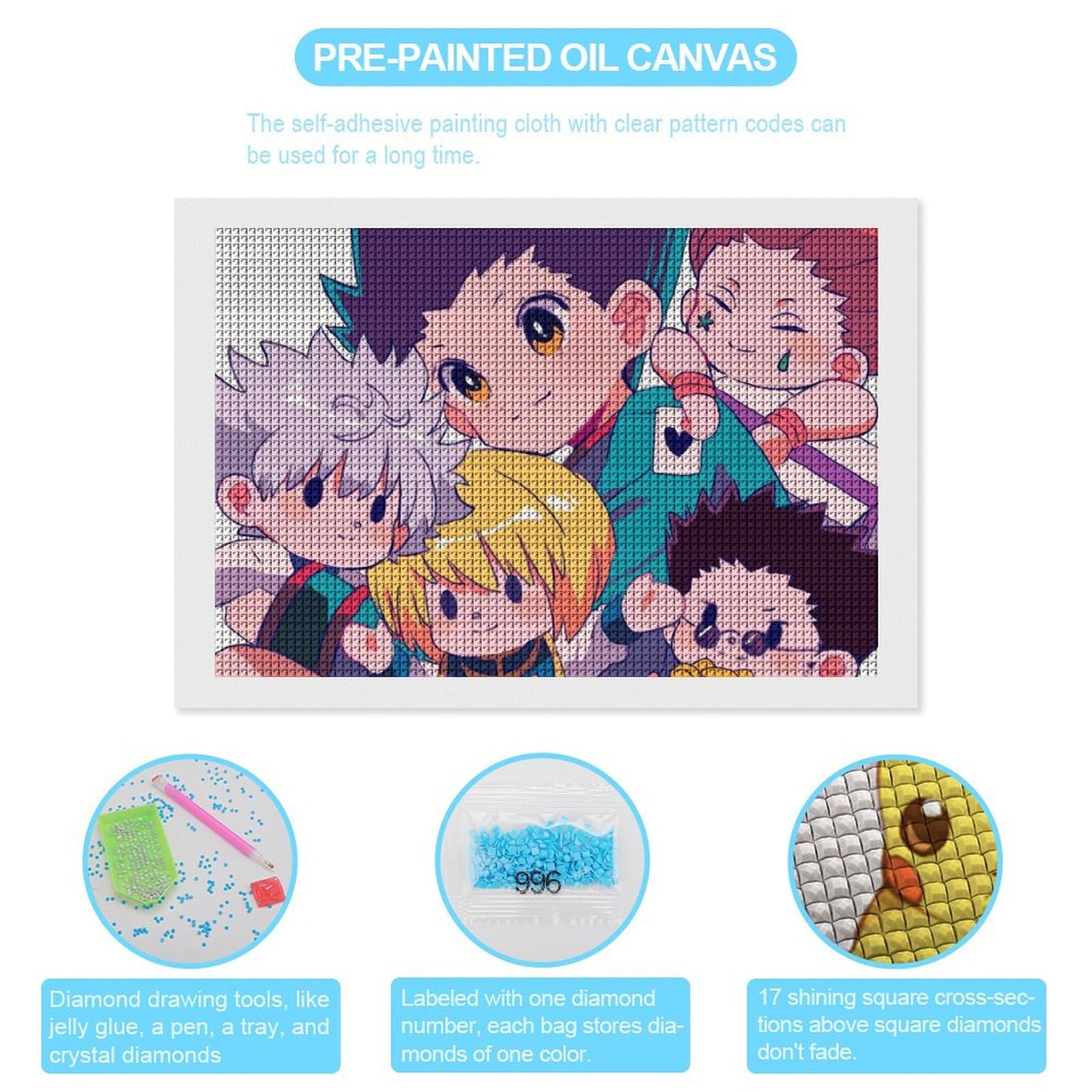 Amazon | HUNTER×HUNTER ゴン キルア クラピカ レオリオ ヒソカ