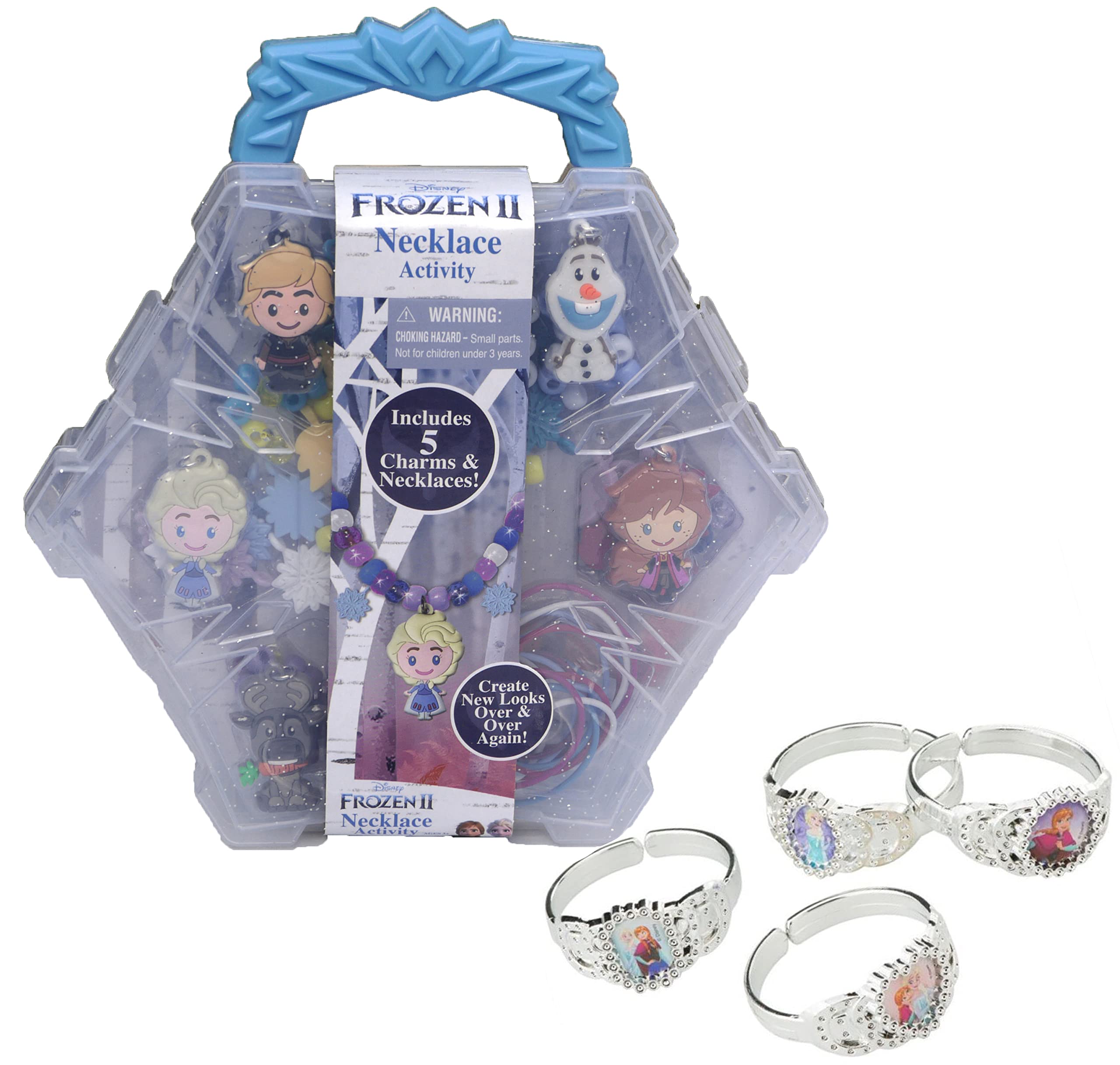 Buy Frozen 2 Necklace Making Activity Set with 4 PreMade Bracelets