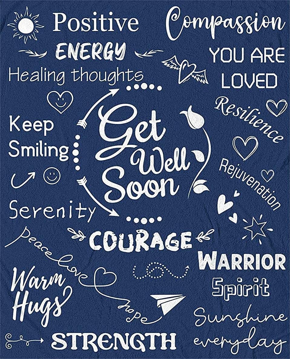 Metal Tin Sign Get Well Soon Gifts for Men, Inspirational Encouragement Gifts for Men After Surgery, Surgery Recovery Feel Better Gifts for Men, Cheer Up Gifts 8x12 Inch