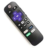 Amaz247 Replacement ROKU Remote Works with All Roku TVs + Works with All Player (Box Shape of Roku) and a Regular TV. Pairing Instruction Included. Does NOT Work with ROKU Stick.